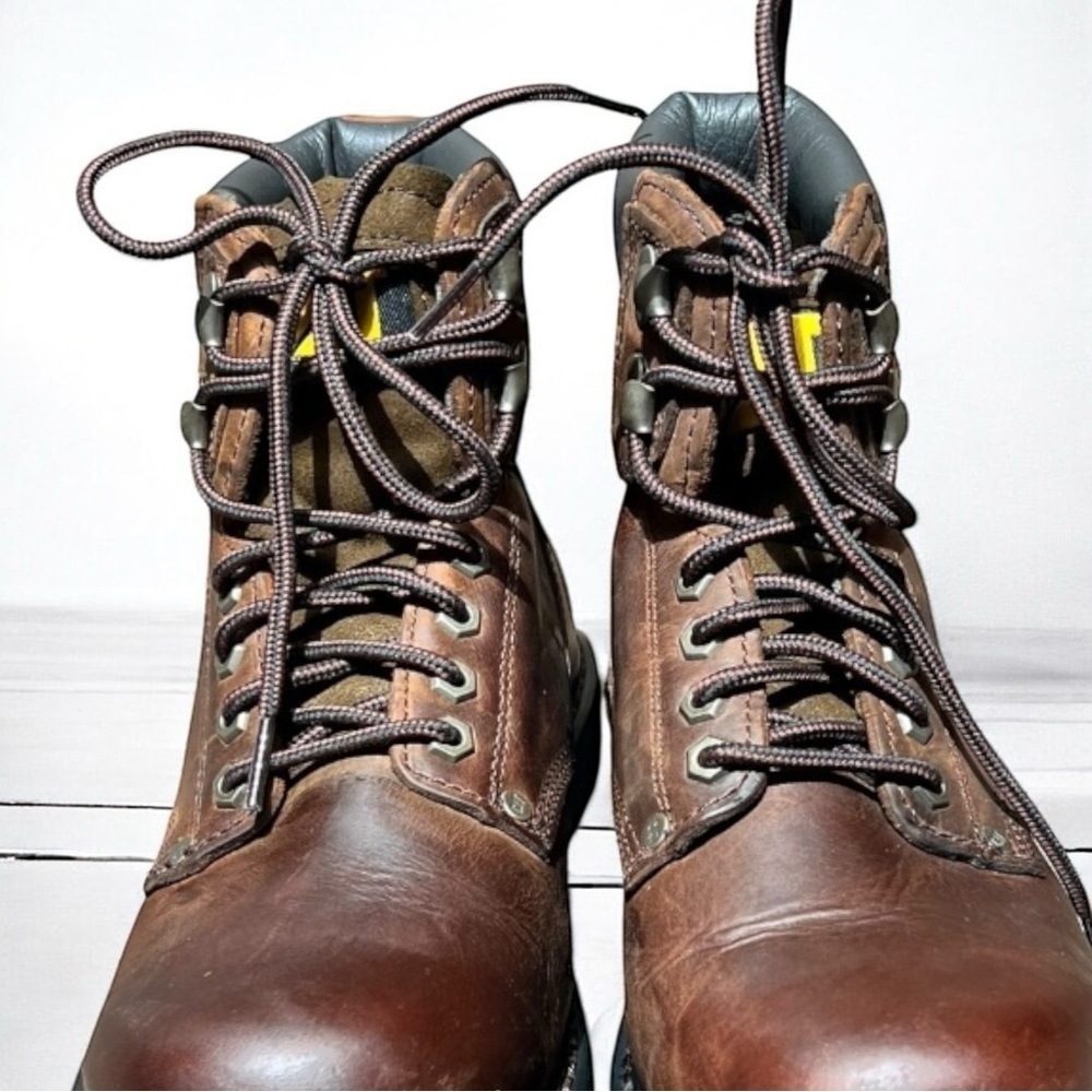 🌻NEW Caterpillar Second Shift Work Boots P72593 Men's Size 10.5 - Picture 6 of 11